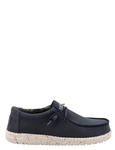 Wally Recycled Leather Navy