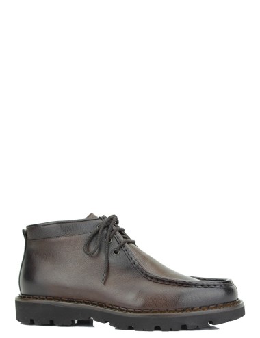STIVALETTO DA UOMO ARMANI JEANS MARRONE - Blumarestore