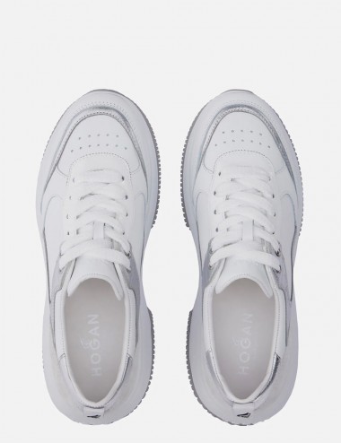 Sneakers Maxi I Active argento bianco