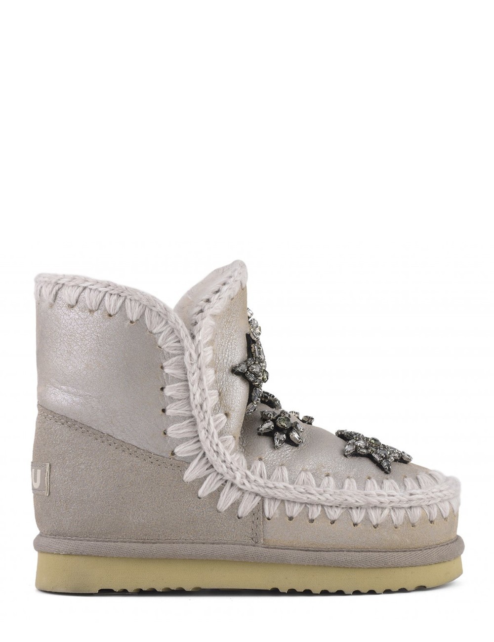 Stivaletti Eskimo 18 Crystal Stars stone metallic