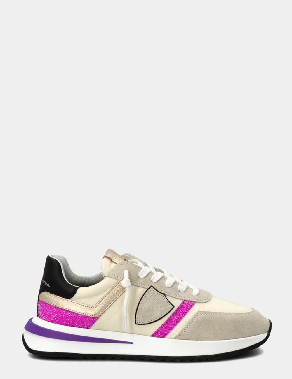 Sneakers Tropez 2.1 Glitter Pop Blanc Violet