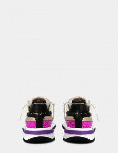 Sneakers Tropez 2.1 Glitter pop Blanc Violet