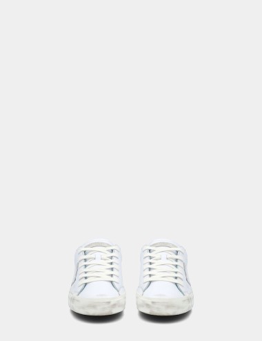 Sneakers Prsx Veau Blanc Noir