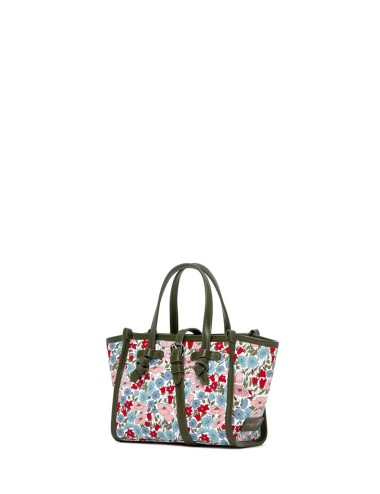 Borsa Miss Marcella Club Made with Liberty Poppy&Daisy-Militare