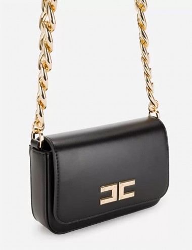 Black Mini bag with gold logo