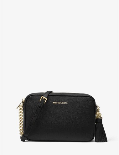 Borsa a tracolla Ginny in pelle Nero