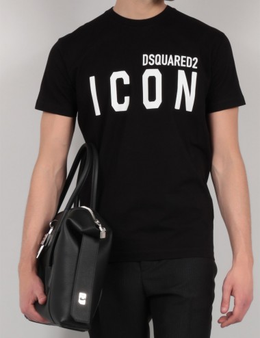 T-Shirt Icon Dsquared2 Nero
