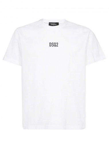 T-Shirt Mini Dsq2 Tee Bianco
