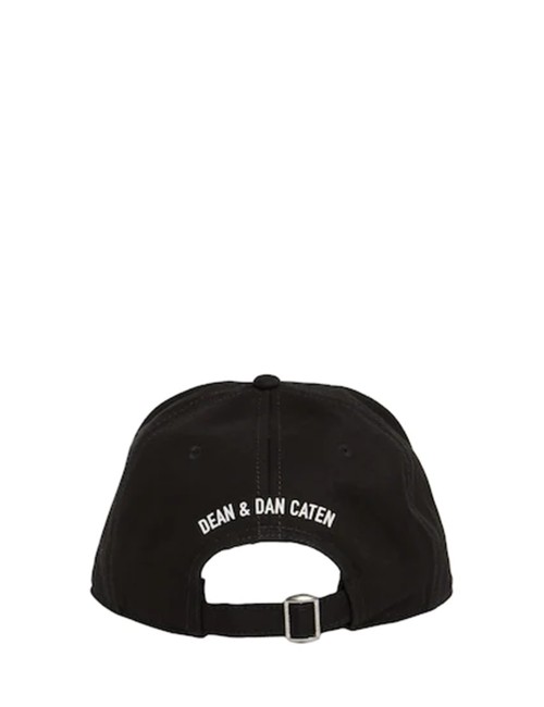 Cappello da Baseball "Dsquared2 Ceresio 9, Milano" Nero