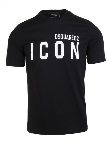 T-Shirt Icon Dsquared2 Nero