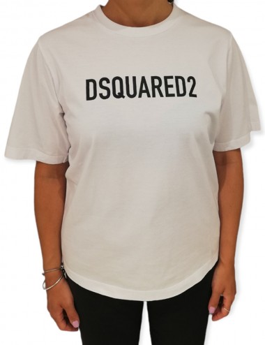 T-Shirt Dsquared2 Bianco