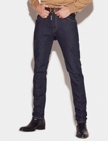 Jeans Dark Rinse Wash Cool Guy