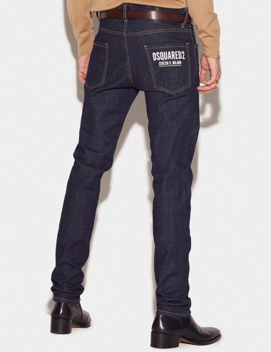 Jeans Dark Rinse Wash Cool Guy