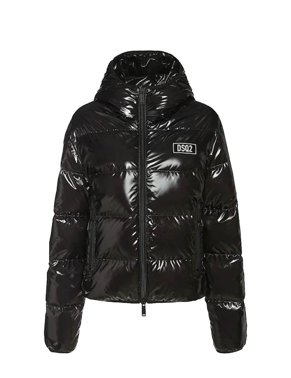 Rock Your Road Hooded Puffer Nero