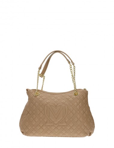 Borsa Quilted Bag Pu Taupe