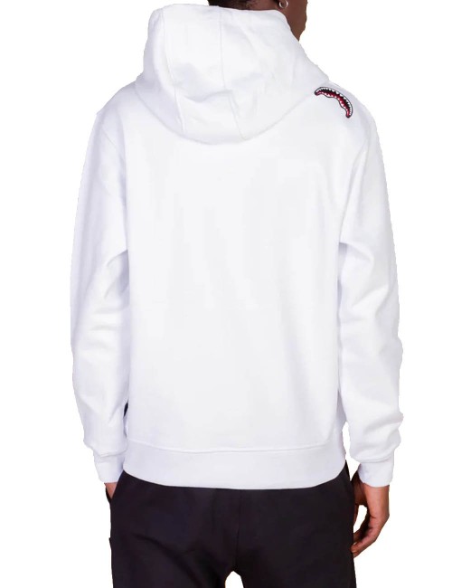 Felpa con cappuccio Anatomy Bear Hoodie Bianco