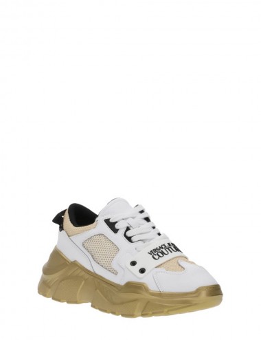 Sneakers Bianco/Oro