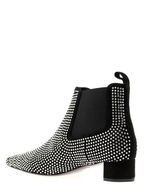 Stivaletti in swarovsky Nero