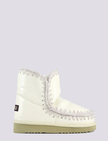 Stivali Eskimo 18 Patent White