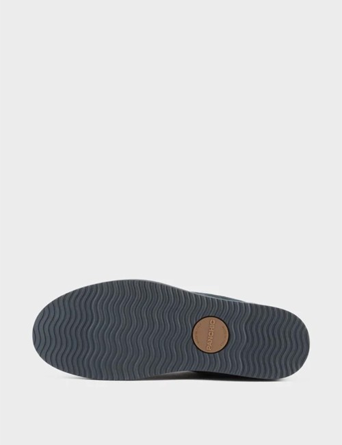 Polacchino P01 In Suede Foderato In Microfibra Khaki Noce