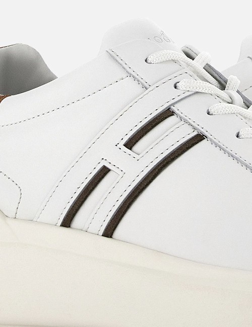 Sneakers H580 Bianco Marrone