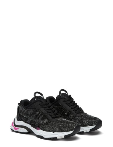 Sneaker Race Strass Nero