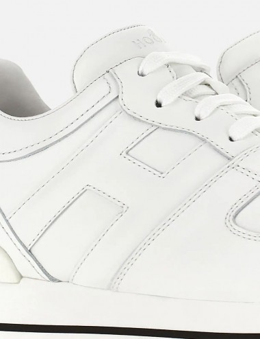 Sneakers Maxi H222 Bianco Marrone