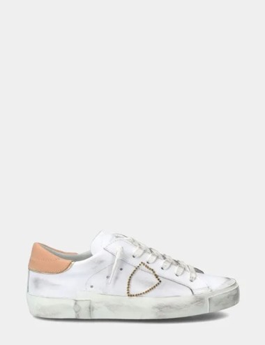 Sneaker Prsx Blanc Nude