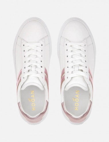 Sneakers H365 Bianco Rosa