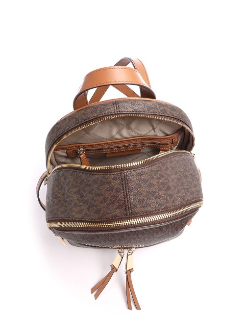 Zaino Rhea Medio in Pelle Marrone