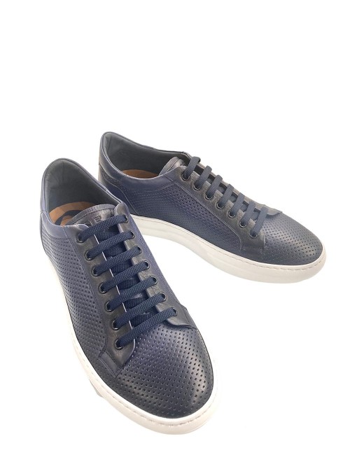 Scarpa con Lacci in Pelle Dixan Jeans