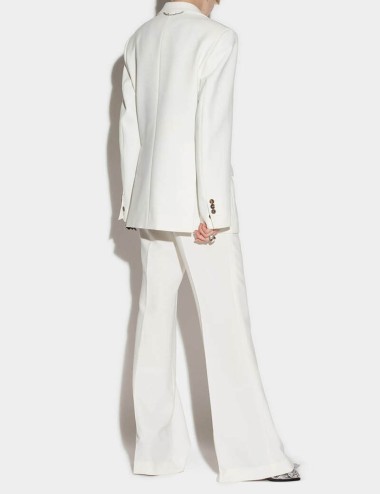 Manhattan Slouch Suit White