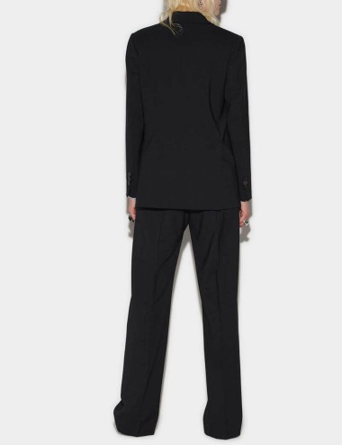 Manhattan Slouch Suit Black