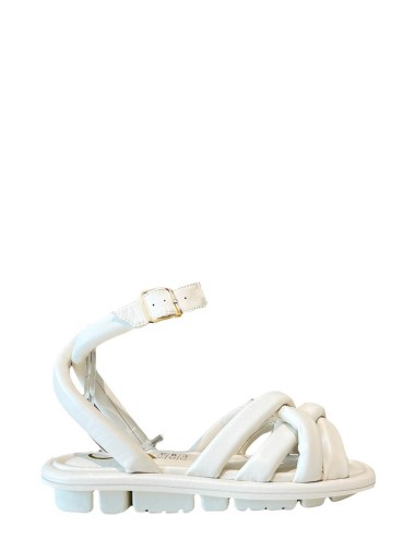 Sandali Bassi Calf Off White