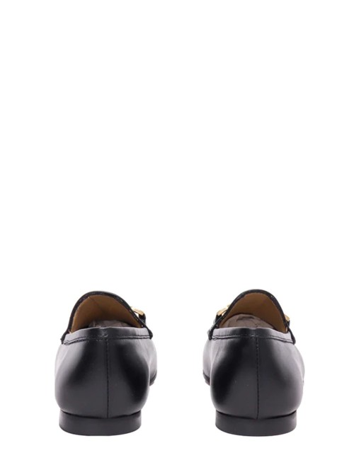 Mocassino Morsetto in Pelle Nero