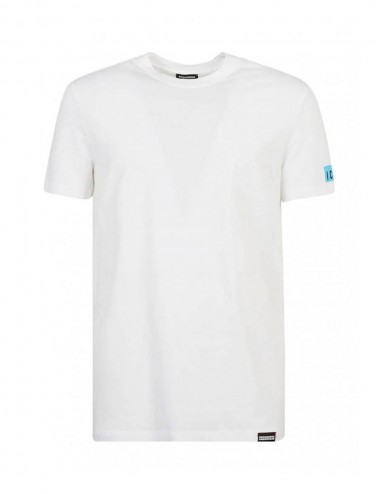 T-Shirt Girocollo Bianco