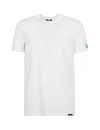 T-Shirt Girocollo Bianco