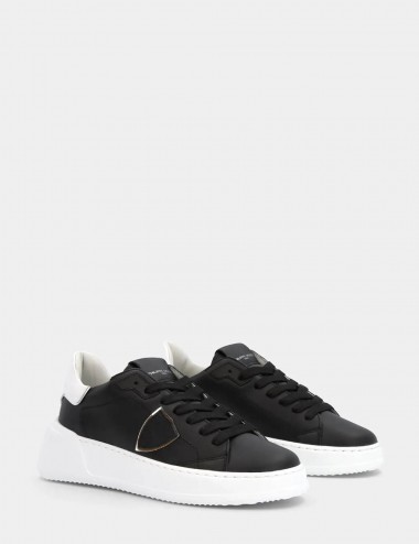 Sneakers Tres Temple low Black and White