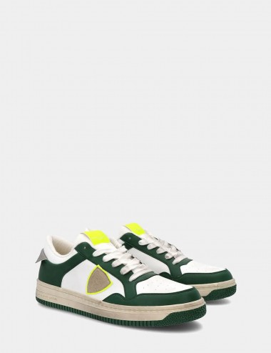 Sneakers Lyon low Green and Yellow
