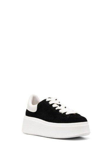 Sneakers Moby Be Kind con Plateau Nero/Bianco