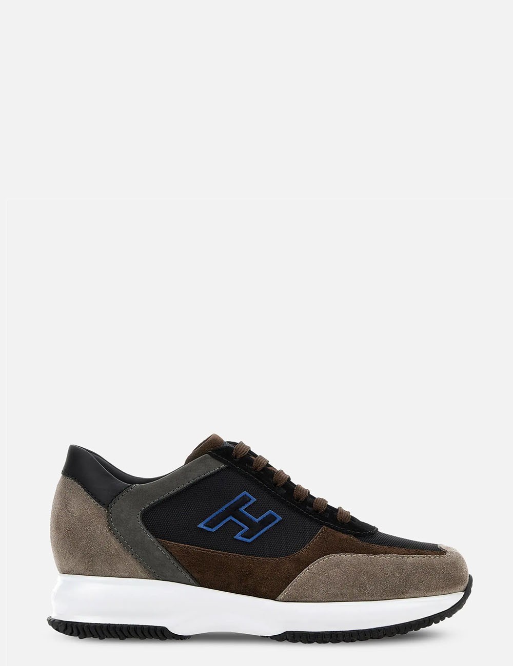 Sneakers Interactive Beige Marrone Blu