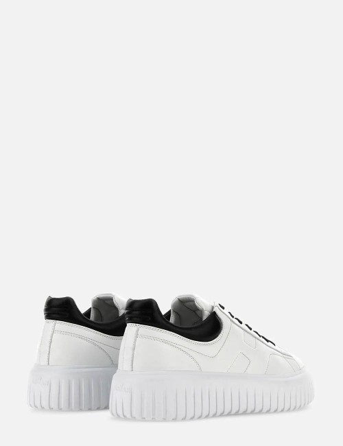 Sneakers H-Stripes Nero Bianco