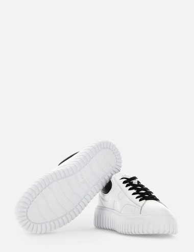 Sneakers H-Stripes Nero Bianco