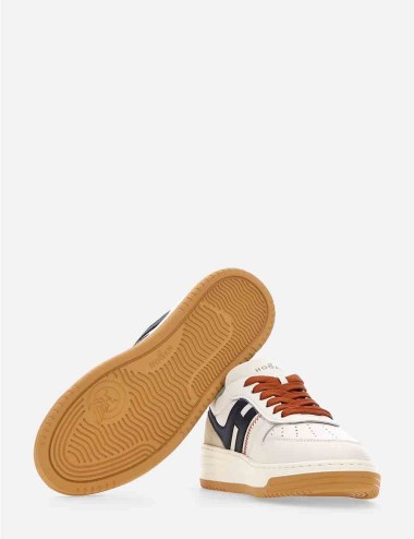 Sneakers H630 Bianco Blu Arancio