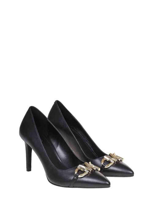 Décolleté Izzy Flex in pelle Nero