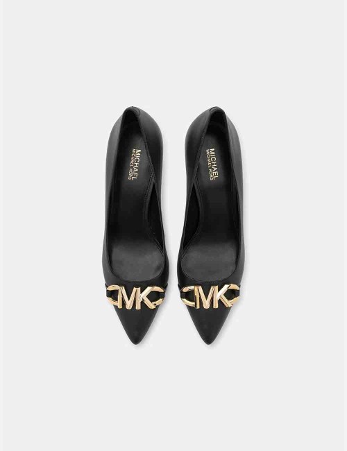 Décolleté Izzy Flex in pelle Nero