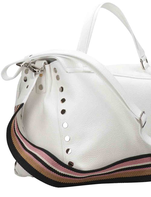 Borsa a Tracolla Postina Daily Giorno M Bianco Latte