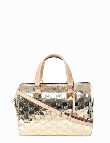 Borsa a tracolla Md Duffle Satchel Pale Gold