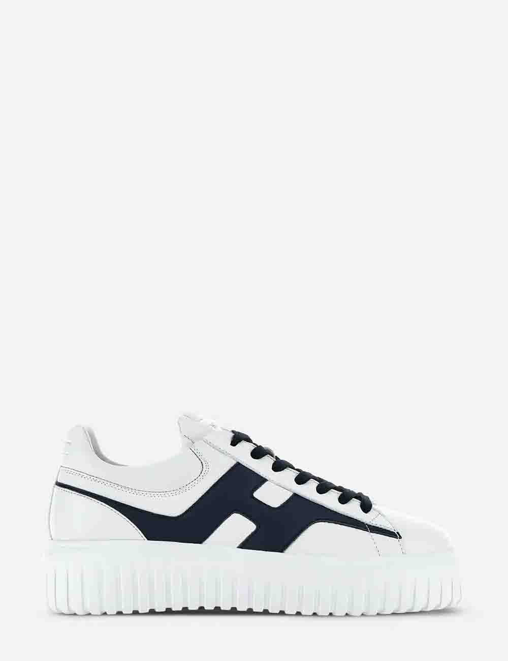 Sneakers Hogan H-Stripes White Blue