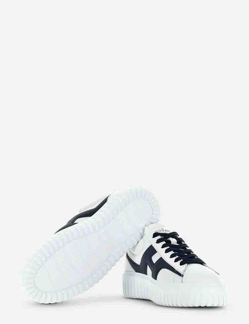 Sneakers Hogan H-Stripes White Blue